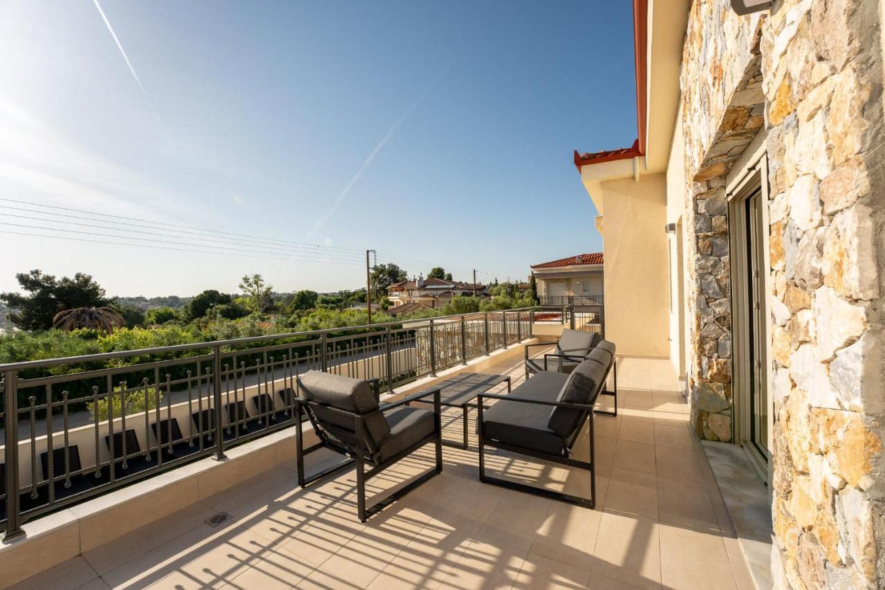 Kalisun Exclusive Villas Nea Kallikrateia ภายนอก รูปภาพ